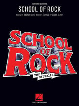 School Of Rock : The Musical piano sheet music cover